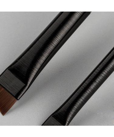 Sonew Brush Flat Head Fine Angled Exquisite Bristles Eyebrow Brush for Precision Makeup Application - Buy Online on GoSupps.com