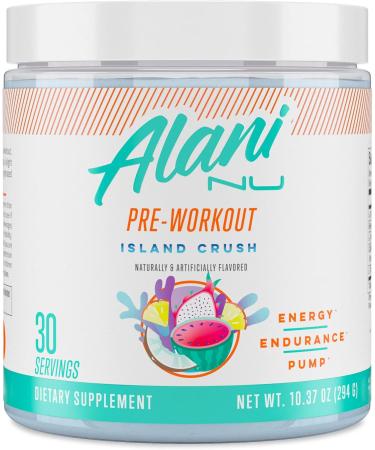 Alani Pre-Workout Galaxy Lemonade 30 Servings & Pre Workout Supplement Powder for Energy Endurance & Pump | Sugar Free | 200mg Caffeine - Buy Online on GoSupps.com