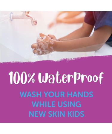 NEW-SKIN Kids Liquid Bandage Paint - Sting-Free Waterproof Bandage for Scrapes and Cuts - 0.3oz - Buy Online on GoSupps.com
