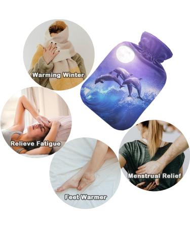NAANLE Galaxy Jumping Danlation 2L Transparent Hot Water Bottle Hand & Foot Warmer for Pain Relief | Heat & Cold Therapy - Buy Online on GoSupps.com
