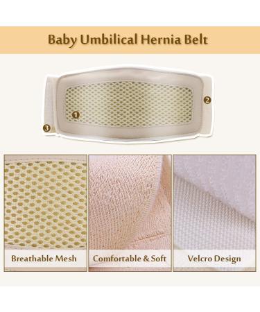 Adjustable Baby Umbilical Hernia Belt - Newborn Belly Button Band & Abdominal Binder - Buy Online on GoSupps.com