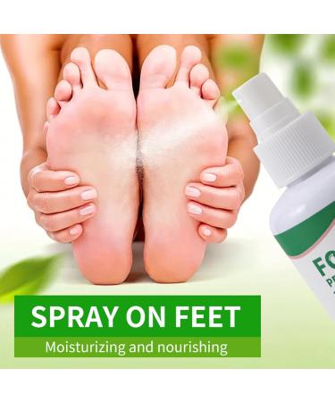 Spray exfoliant instantan pour les pieds doux et lisse 30oz masque adoucissant pour une peau lisse et nourrie 2 pi ces - Buy Online on GoSupps.com