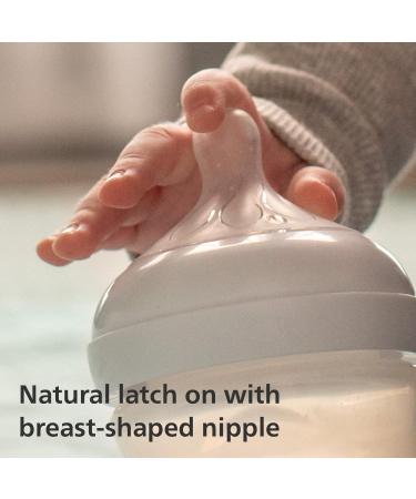 Philips Avent Natural Response Baby Bottle - 125ml | BPA Free | Newborns and Up | 0+ Months | Model SCY900/01 - Buy Online on GoSupps.com
