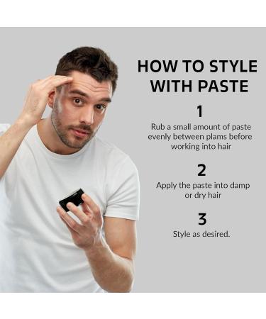 Texture It Paste 3.53 Oz | Strong Hold Styling Paste | 100% Natural Ingredients | Hair Texture & Styling for Men & Women All Hair Types - Buy Online on GoSupps.com