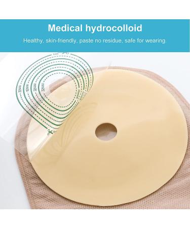 VLOOKUP 20 PCS Colostomy Bags with Closure - One-Piece Drainable Pouches for Ileostomy Stoma Care - Cut-to-Fit Hook-and-Loop Closure - 20PCS/Bag - Buy Online on GoSupps.com