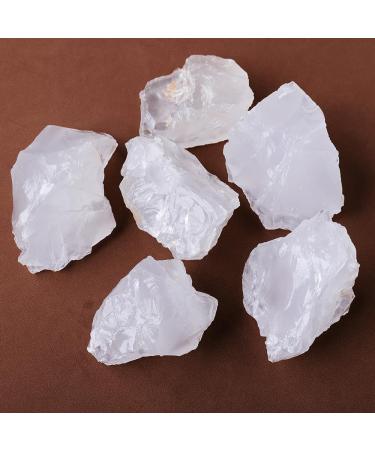 Natural Clear Quartz Irregular Bulk Crystals Raw Gem White Crystal Rough Specimens Gifts ERBDRGAZ - Buy Online on GoSupps.com
