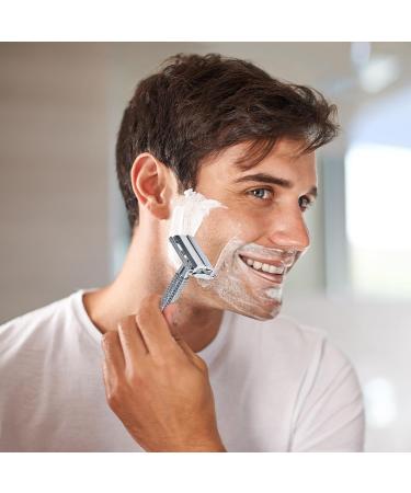 Buy Vintage RASUR Stainless Steel Safety Razor for Men | Dual Edge Facial Hair Care with Storage Box - Silver One Size - Buy Online on GoSupps.com