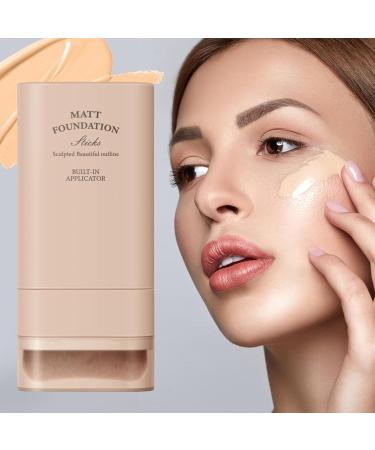 Foundation stick concealer pen foundation stick face primer blemish corrector portable foundation makeup corrector 20 g with makeup brush 03 1 piece 1er Pack - Buy Online on GoSupps.com