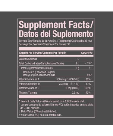 Emulsion de Escocia Cherry Flavor 6-Pack Cod Liver Oil Liquid Supplement for Kids Omega-3 Fish Oil with Vitamins A D E & B1 Immune Support & Growth for Children 6.5 Fl Oz Pack of 6 - Buy Online on GoSupps.com