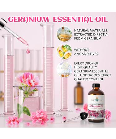 EVOKE OCCU Geranium Essential Oil and Clary Sage Essential Oil - 4 Fl Oz - Buy Online on GoSupps.com