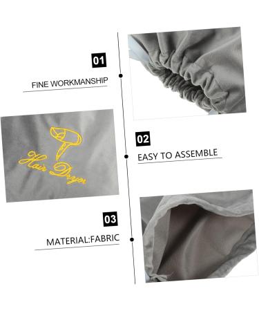 PLAFOPE Hair Dryer Storage Bag Travel Pouches Blow Dryer Hairdryer Travel Makeup Bag Cosmetic Bag Classic - Buy Online on GoSupps.com