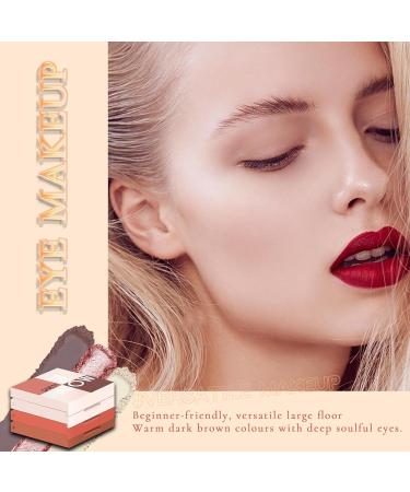 Mini Eyeshadow Palette Trio - Matte & Shimmer Neutral Eyeshadow for Women | Long-Lasting Ultra-Blendable Pink Shades - Travel-Friendly Makeup - Buy Online on GoSupps.com