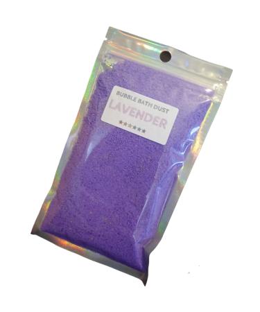 Handmade Bubble Bath Dust - Various Scents (Bath Bomb Dust with Lasting Bubbles) Contains Epsom Salts (Lavender)