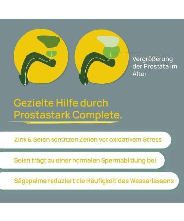 Wellpursan Prostate Support - 180 Vegan Capsules with Pumpkin Seed Saw Palmetto & Pomegranate - Rich in Lycopene Selenium & Zinc - Additive-Free Formula - Buy Online on GoSupps.com