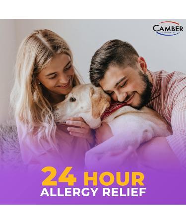 Camber Non-Drowsy Fexofenadine Antihistamine Indoor Outdoor Allergy Relief Tablets (30-ct) 30 Count - Buy Online on GoSupps.com