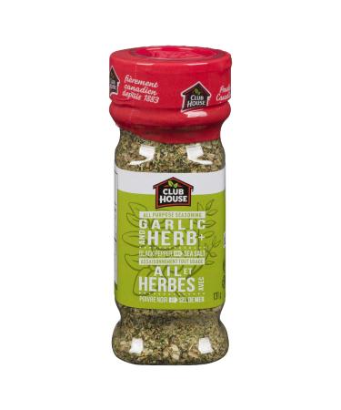 Club House Quality Natural All Purpose Blends Garlic & Herb 131g