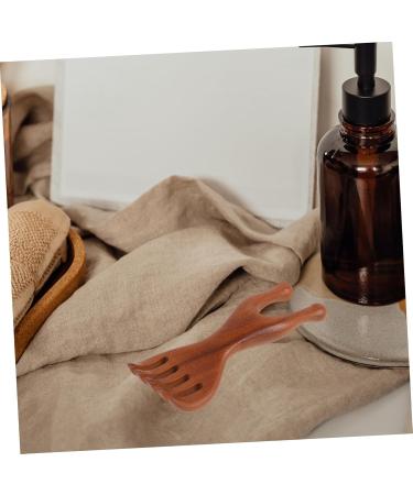Hoement Broad Tooth Comb for Curly Hair - Wooden Scalp Massager & Ridges for Ultimate Relaxation | International Shipping Available - Buy Online on GoSupps.com