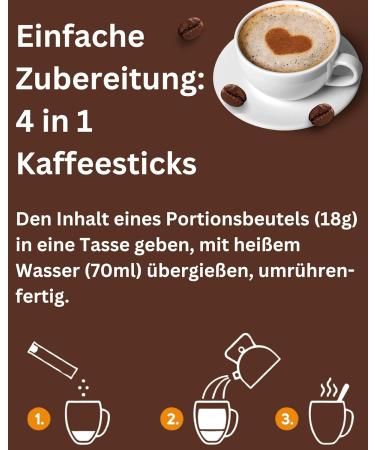 Meet More - 4in1 Coconut Coffee - Instant Soluble Coconut Coffee - Premium Quality - Exotic Coffee - Fruity Taste - 270g - Viet Nam (1st Taro) - Buy Online on GoSupps.com