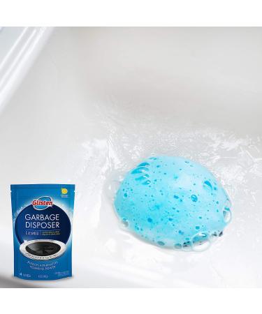 Glisten Garbage Disposal Cleaner & Odor Eliminator - Foaming Action, Lemon Scent - 4.9oz (Pack of 1) - Buy Online on GoSupps.com