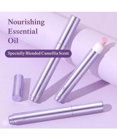2025 Upgrade 3 en 1 Nail Care Pen for Nails Cuticle Pusher Nail Oil Pen with Ceramic Tip for Hangnails Dry & Damaged Nails Moisturize Strengthen Brighten Nails Care (2) - Buy Online on GoSupps.com