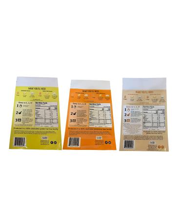 Gluten Free Pound Cake Mix Bundle - Lemon, Orange, and Caramel (3 Pack) by Magnolia Mixes - Buy Online on GoSupps.com