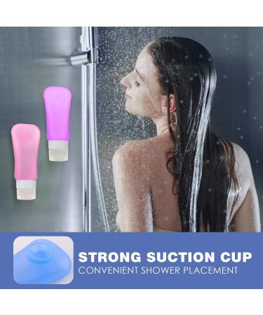 Moko Travel Bottles Set - 4 Silicone Leak-Proof 3.1 oz Refillable Travel Bottles for Shampoo & Toiletries - BPA Free - Buy Online on GoSupps.com