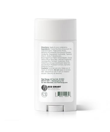 Plant Therapy Timber & Clove Natural Deodorant Aluminum Free 2.65 oz. Made with Natural Ingredients Paraben Free Neutralizes Odor Absorbs Wetness Non-GMO Cruelty Free GMP Compliant Coconut - Buy Online on GoSupps.com