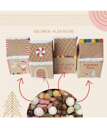 Dinner cubes | Handmade Christmas chocolate Chocodic - Buy Online on GoSupps.com