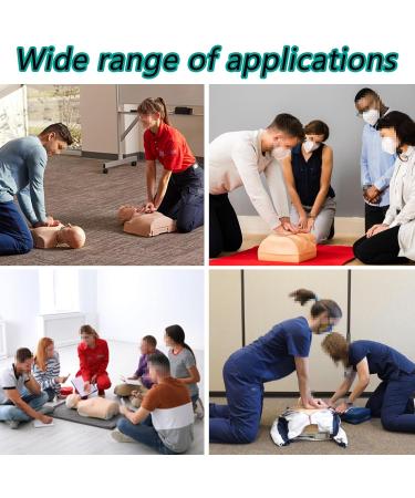 DRXRD CPR Half Body First Aid Manikin with Carry Bag and Knee Pad to Master First Aid Techniques and Correct Operating Method - Buy Online on GoSupps.com