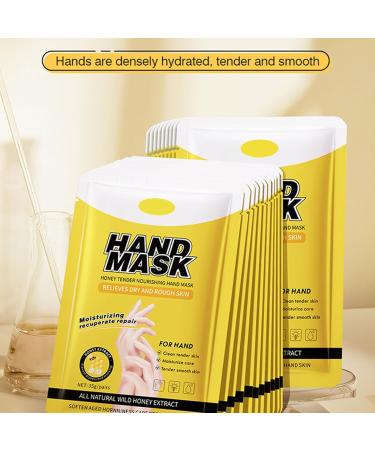  Eazerom 03 Pack of 5 pairs of moisturizing hand masks - Skin repair and renewal - Moisturizing gloves for dry hands - Buy Online on GoSupps.com