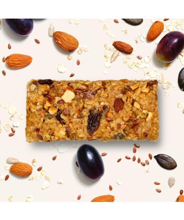Buy Hafer Organic Flapjack Almond & Raisin - 18 x 60g Cereal Bars | Sugar-Free Oven-Baked Organic Certified - Buy Online on GoSupps.com