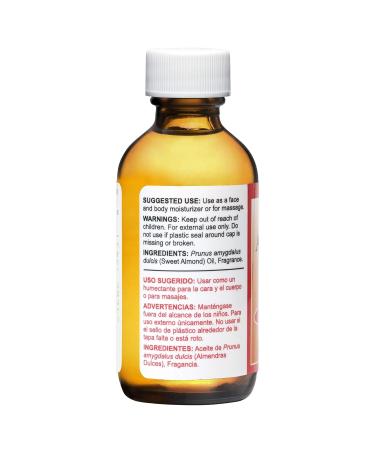 De La Cruz Sweet Almond Oil - 2 FL. OZ. Expeller Pressed Almond Oil for Skin & Hair | Buy Online Internationally - Buy Online on GoSupps.com