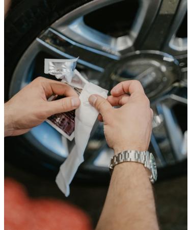 White Diamond Metal Polish Wipes (12 Pack) - All-in-One Cleaner & Polisher for Aluminum Brass & Chrome - Long Lasting Sealant - Buy Online on GoSupps.com