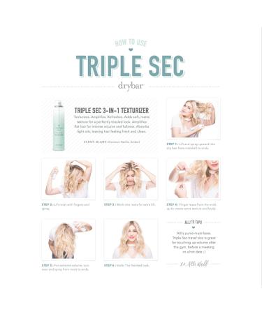 Drybar Coconut Colada Triple Sec 3-in-1 Finishing Spray - 4.2 oz | Instant Volume & Texture Refresh - Buy Online on GoSupps.com