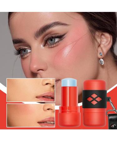  G n rique Cream Blush Stick Facial Beauty Wand 5g Hydrating Formula Makeup Blush Stick Smooth Moisturizing Finish Present Cheek and for Friends and Women - Buy Online on GoSupps.com