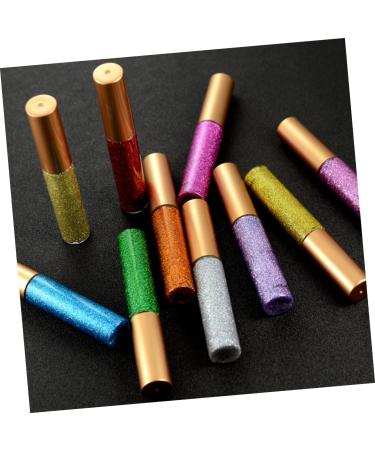 DRESSOOS Liquid Eyeshadow 10pcs Eyeliner Pencil Eyeshadow Metallic Liquid Eyeliner Glitter Eyeliner Eye Shadow Flash Set - Buy Online on GoSupps.com