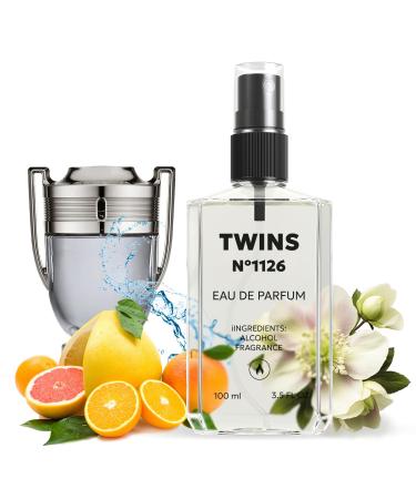 TWINS Impression of Inv| Perfume for Men Eau de Parfum | No.1126 | 3.4 Fl Oz / 100 ml Pa Rab Inv Impression