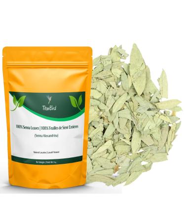 Titanbird 1 kg Whole Senna Leaves | Detox Herbal Tea | Powerful Purgative, Natural Laxative, Promotes Intestinal Transit and Colon Cleansing | Superior Quality
