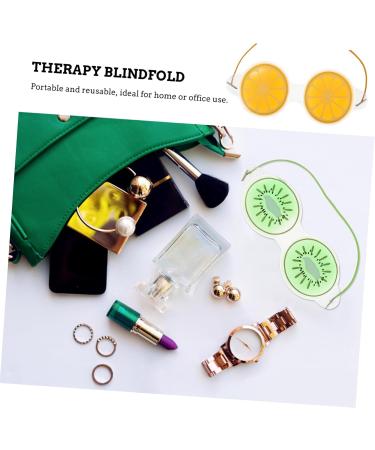 FRCOLOR 6pcs Lemon Blindfold Eyeshadow Eye Mask - Comfortable Travel Sleep Masks for Relaxation & Beauty - Buy Online on GoSupps.com