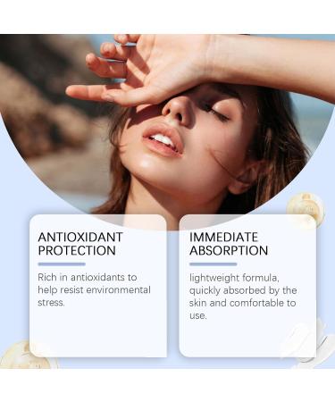 Hyaluronic Acid Moisturizing Sunscreen - Sun Cream - Hydrating Sun Cream Spf 50 - Suncream Protects Against Uva/Uvb Rays Sunburns and Premature Skin Ageing - Buy Online on GoSupps.com