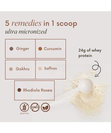 Herbo Protein 100% Whey Protein Isolate Naturally Hydrolized. 24g of Protein 2g of Sugar Low Carb Gluten Free 2 Pound 30 Servings Vanilla - Cinnamon - Cardamom Protein Powder - Buy Online on GoSupps.com