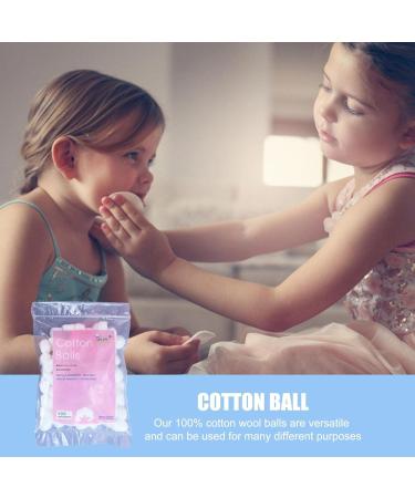 Cotton Balls Portable Cotton Balls for Face | Home Accessories Lightweight for Beauty & Personal Cares Baby Cares Nail Polish Remover Makeup Cleaning Coatuiyo - Buy Online on GoSupps.com