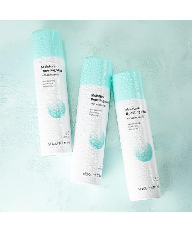 Vacure:treat Facial Spray with Niacinamide, Moisturize Boosting Mist for Brightening Skin, Restores Elasticity, Anti Aging, All Skin Types, Safe Formula, Non-Comedogenic, 4 Fl. Oz (120ml), 1 Count - Buy Online on GoSupps.com