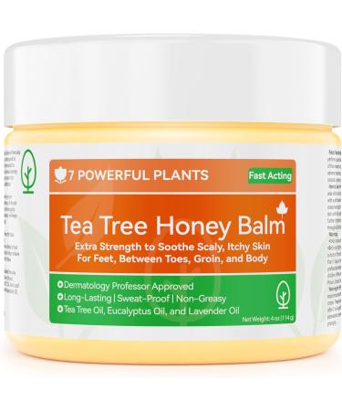 Heat Rash Cream, Eczema, Hand and Foot Treatment, Tinea versicolor, Itchy feet, Butt, Psoriasis, Scalp Dandruff, bee stings, Bites, Boiling cysts, armpits, Adults, Children 4 Fl Oz (Pack of 1)