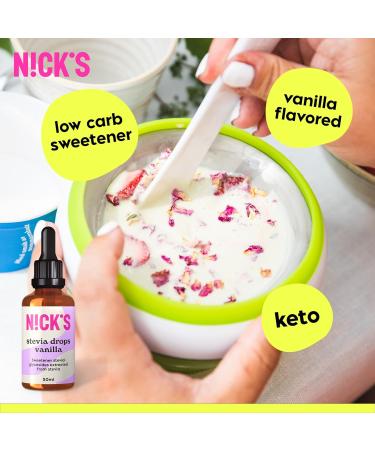 Nutri Nick Vanilla Stevia Drops 50 ML (order 10 for trade outer) - Buy Online on GoSupps.com