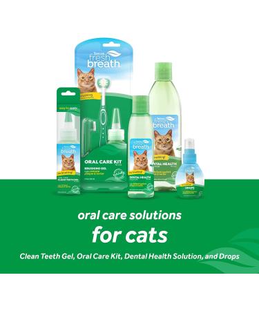 Fresh Breath by TropiClean No Brushing Clean Teeth Gel for Cats 2oz | Made in USA - Buy Online on GoSupps.com