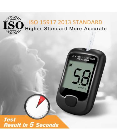 Exactive EQ Impulse Glucose Kit X 25 - Blood Sugar Tester Diabetes Testing Kit 2021 Upgrade with 25 Codefree Test Strips and 25 Lancets for UK Diabetics in mmol/L - Buy Online on GoSupps.com