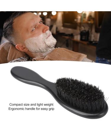 Premium Beard Brush - Ergonomic Bristle Hair Brush for Facial Care & Salon Styling | Perfect Gift for Men - Buy Online on GoSupps.com