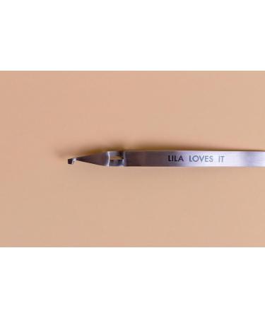 Lila Loves It Tick Pliers for Dogs - Stainless Steel Ergonomic Hygienic & Safe - 13.5cm Dog Tick Remover - Buy Online on GoSupps.com