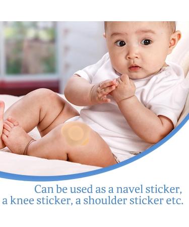 Belly Patch 100Pcs Castor Oil Belly Button Patch Self Adhesive Button Organic Cotton Essential Oil Wraps for Exercise Reading Travel Work - Buy Online on GoSupps.com